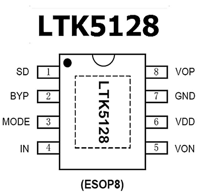 Самый маленький китайский усилитель. Собран на микросхеме LTK5128 ...