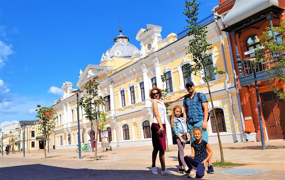 Фото автора. Отреставрированная ул. Металлистов в Туле.