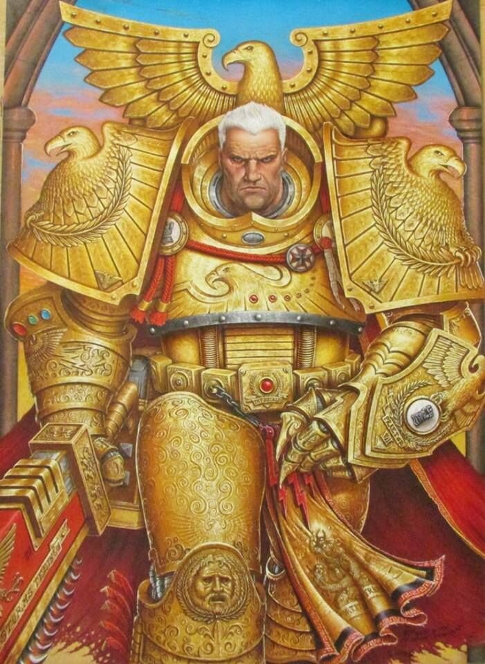 Примарх Имперских Кулаков - Рогал Дорн
