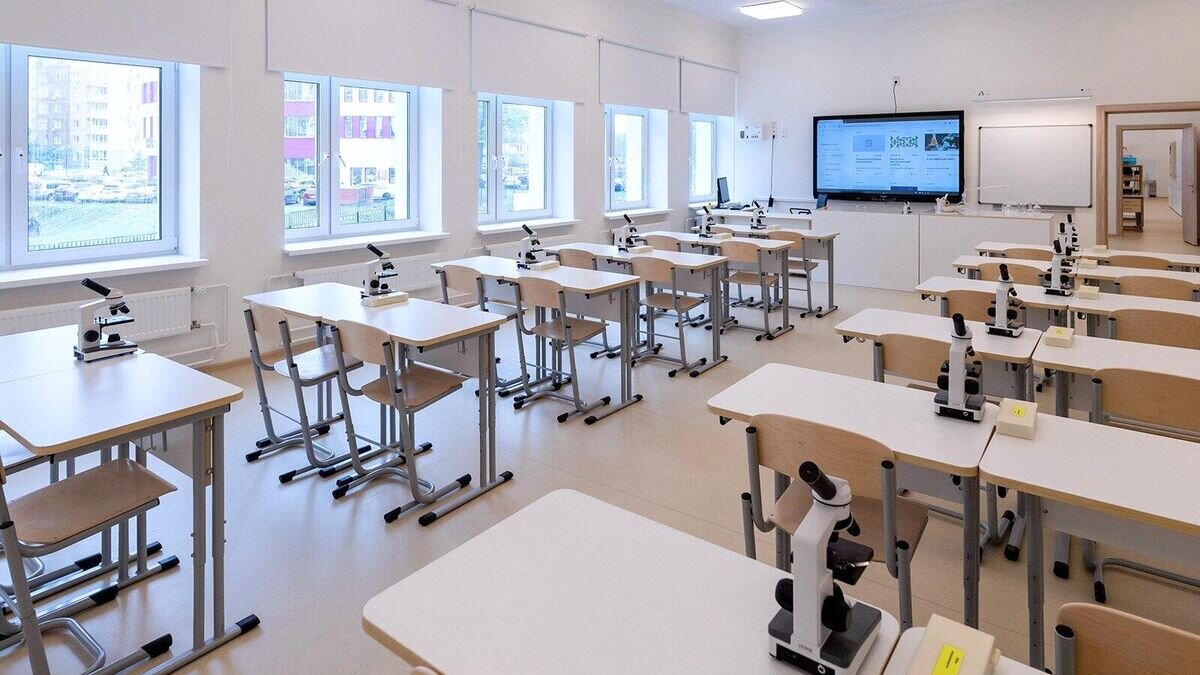    Мэр Москвы С. Собянин открыл новое здание школы №338 в Коммунарке© Пресс-служба мэра и правительства Москвы