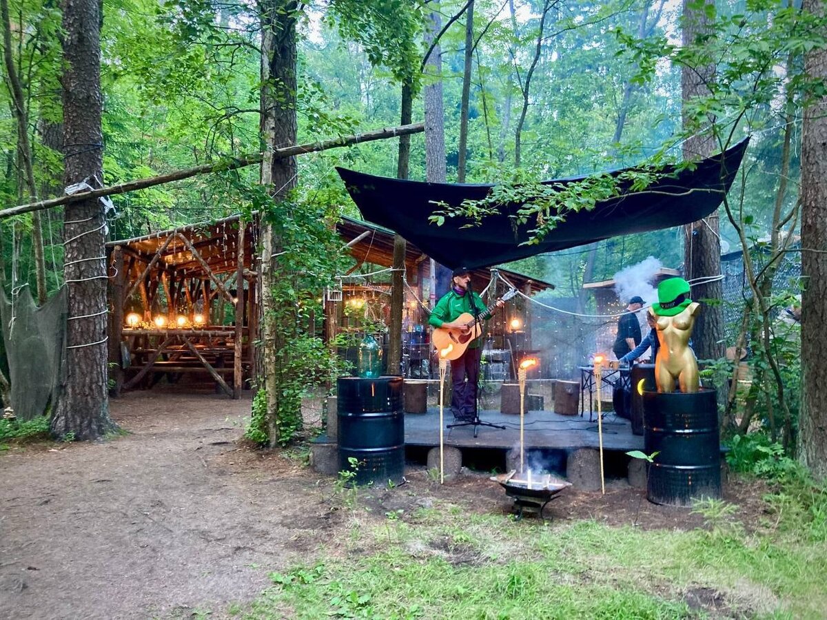 Фото автора. "#Берег78" - кемпинг на берегу залива в Ленобласти.