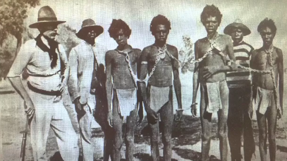 Вот такое оно "бремя белого человека". Фото конца 19 в.