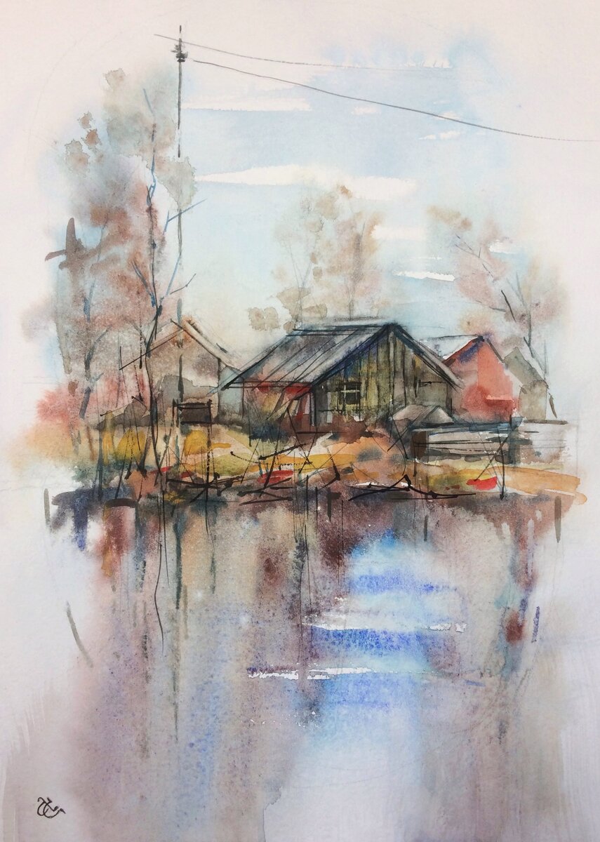 Акварель Kissho, A4.