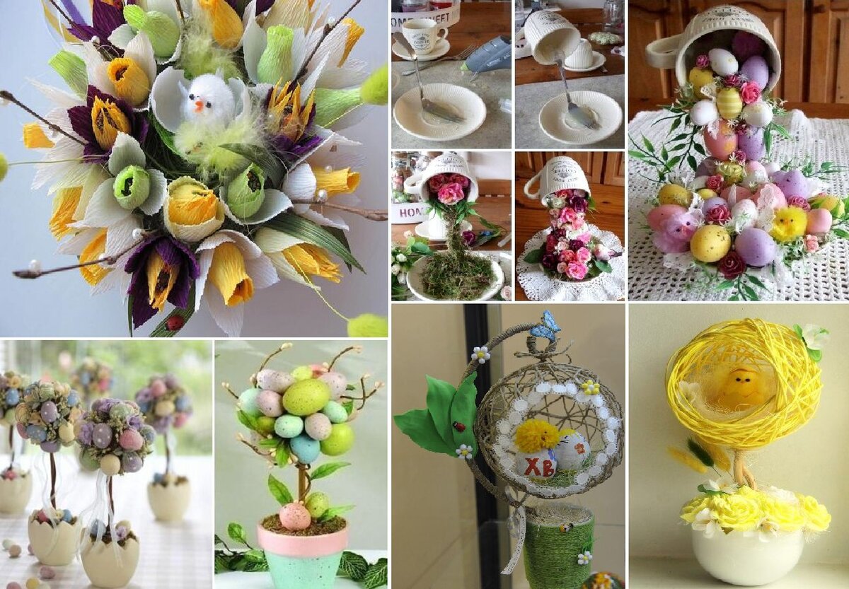 Украшение интерьера на Пасху