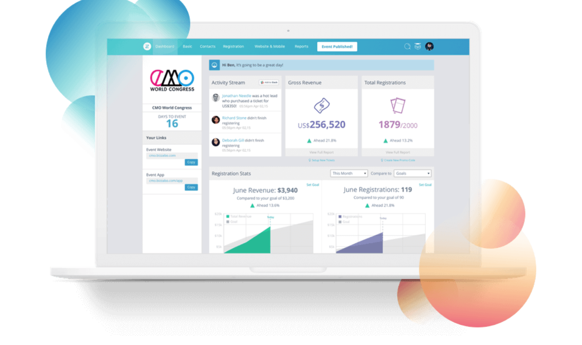 Внешний вид личного кабинета