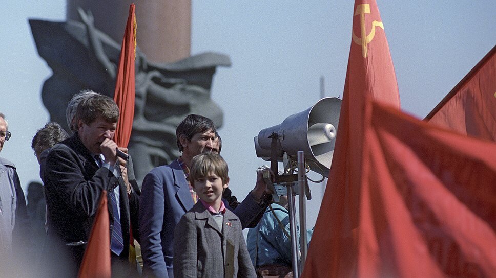 Первомайский митинг 1993. Кровавый Первомай 1993 года в Москве. Анпилов 1993. 1 мая 1993 г