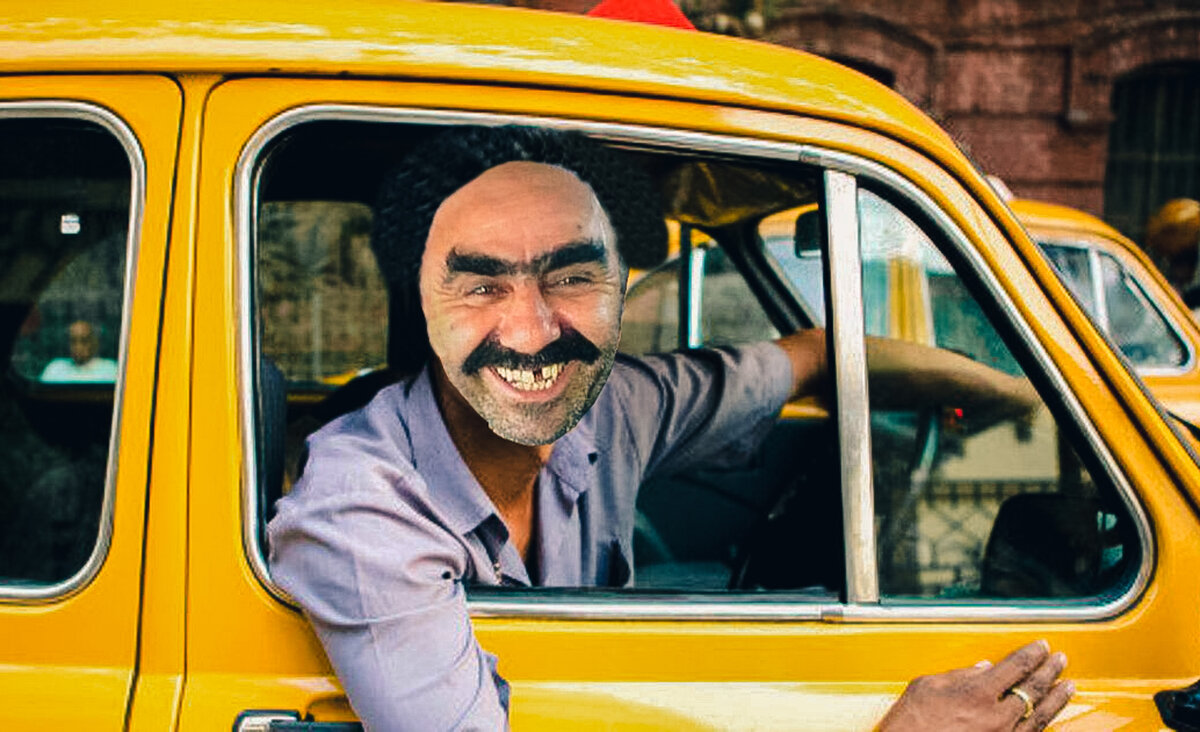Водитель такси доставка