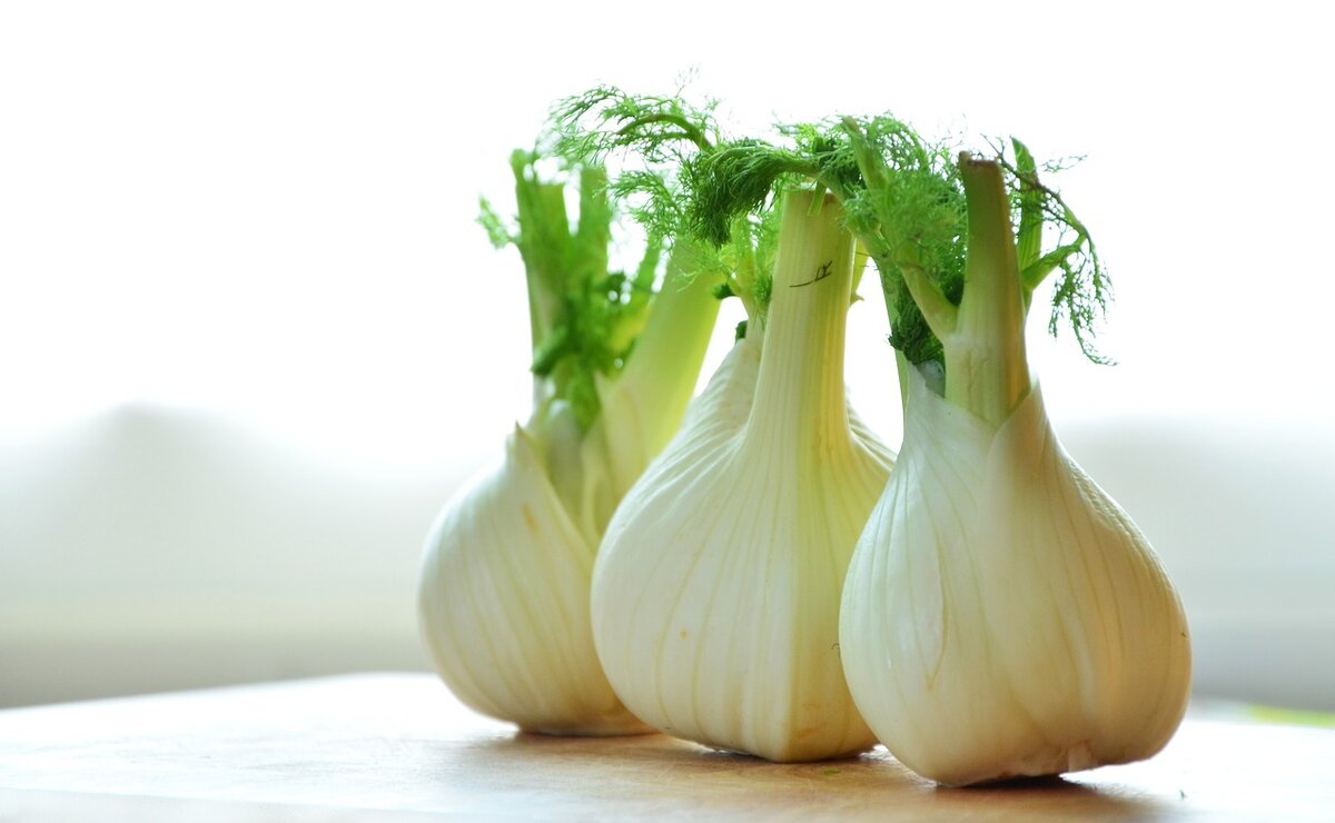 А это - фенхель, вкус которого знает каждая мама. "Все говорят", что он снижает колики.