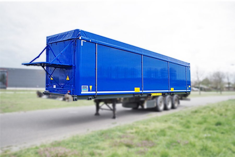 Новый алюминиевый контейнер с подвижным полом для интермодальных перевозок