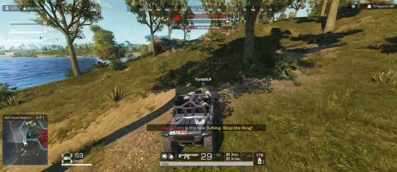 Никогда так не делайте! Не останавливайтесь у края "Пепельного глаза". С большой вероятностью там уже кто-то вас поджидает. 