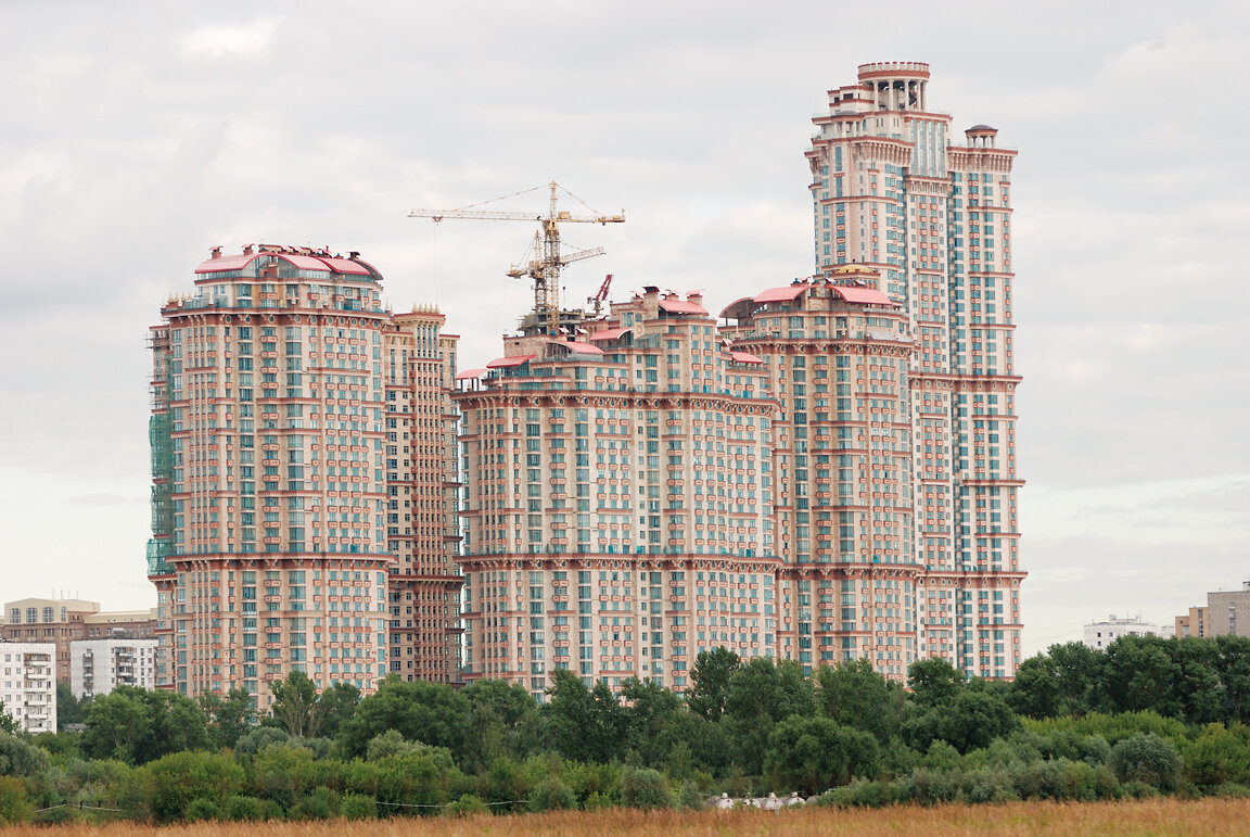 фото жилых домов москвы