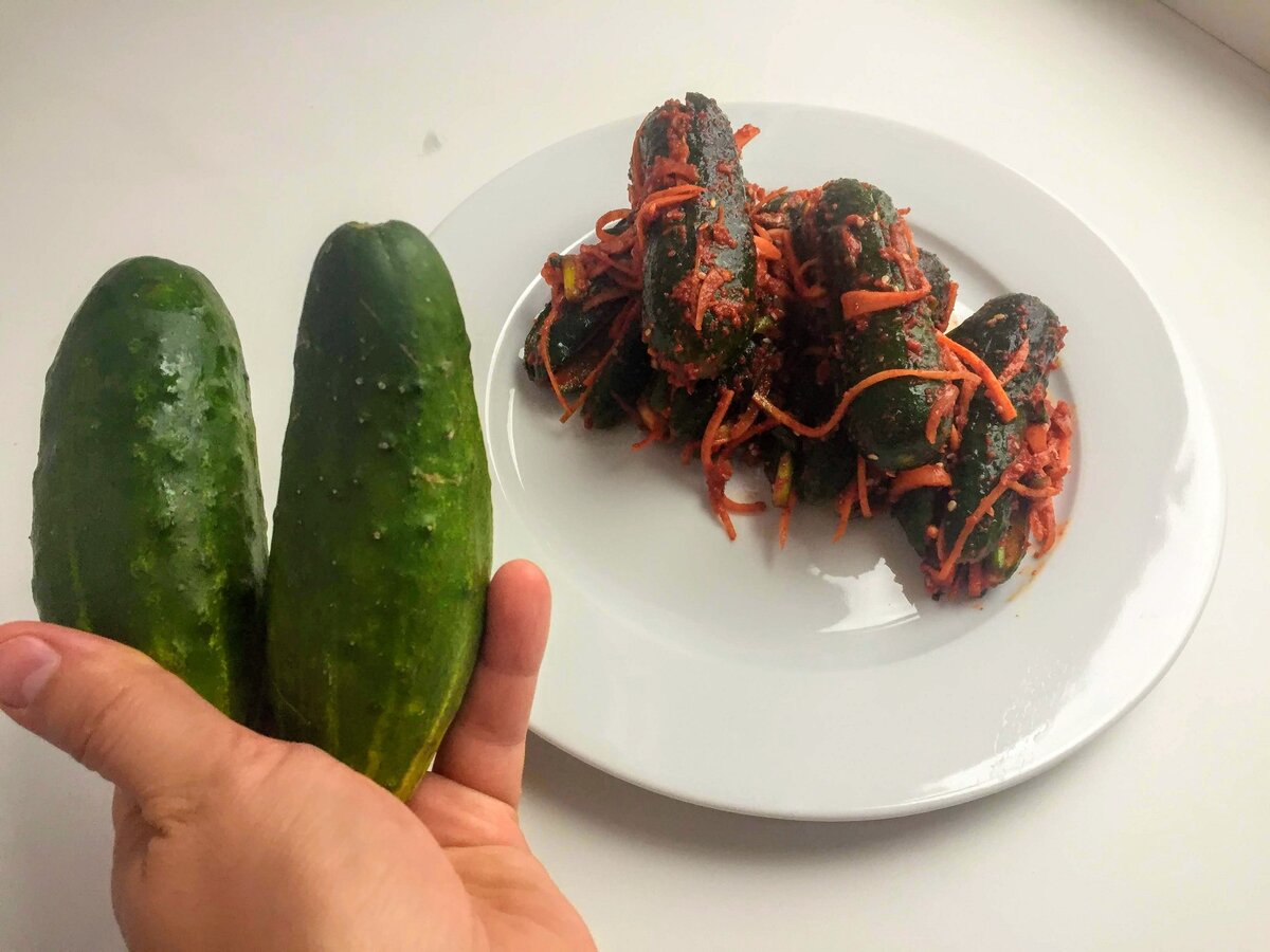 Огурчики получились то что надо.