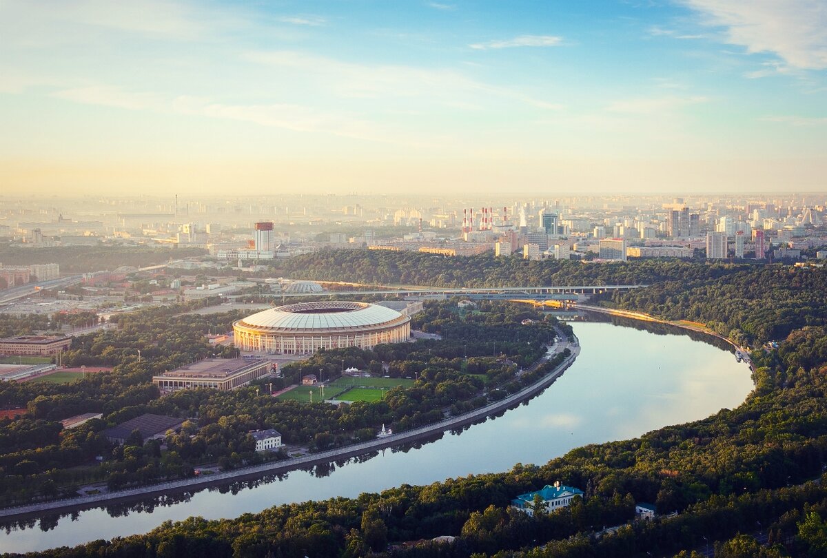 Смотровая площадка стадиона Лужники