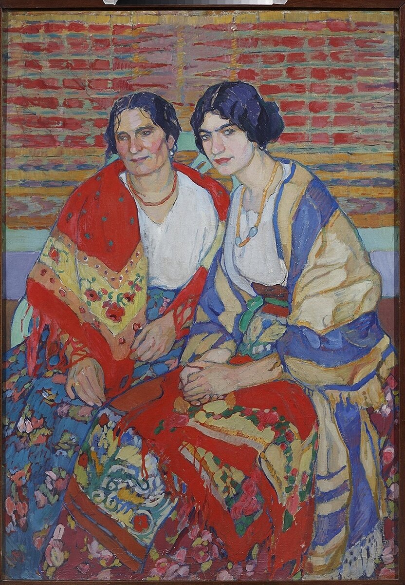 Киселева Е.А., «Мать и дочь»,1911