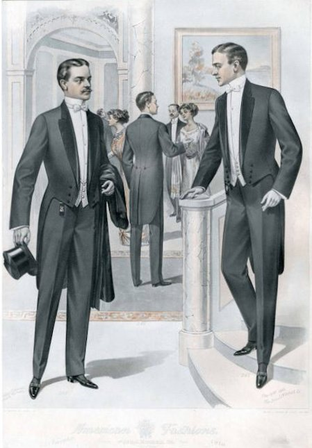 Модная иллюстрация, 1910. Из коллекции музея Метрополитен (Нью-Йорк)