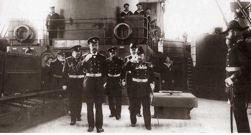 Покушение на царя планировалось во время смотра на крейсере «Рюрик»