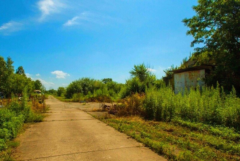 Бывшая ракетная база дальних бомбардировщиков-ракетоносцев ТОФ при авиабазе 