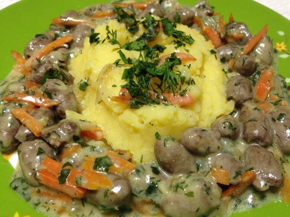 Сытно и вкусно.