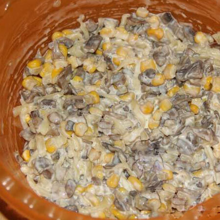 Простой и вкусный салат "Пандора"