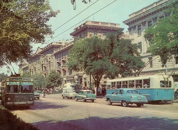 проспект Ленина в Кишиневе, Молдавия
