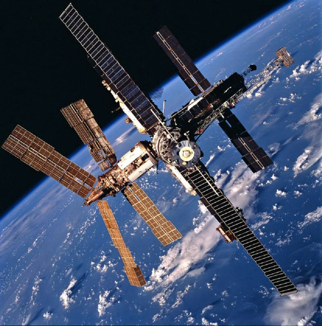 Российская космическая станция " Мир "