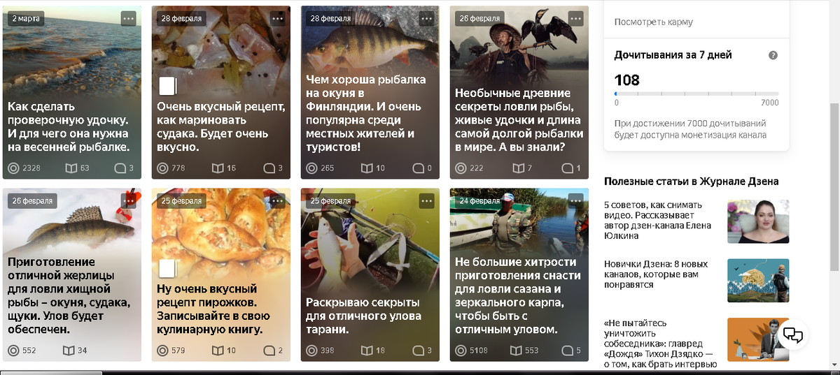 Мои статьи