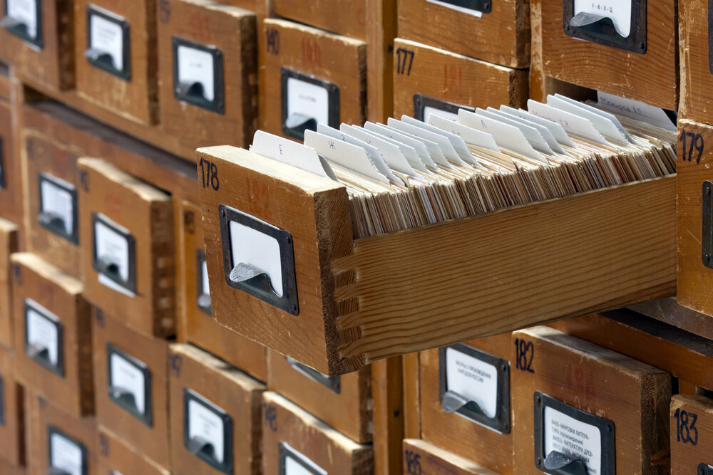 Библиотечная картотека