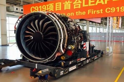 Из Китая приходят сообщения о том, что американская компания General Electric получила от администрации США разрешение на экспорт в КНР авиационных двигателей для пассажирских авиалайнеров COMAC C919.