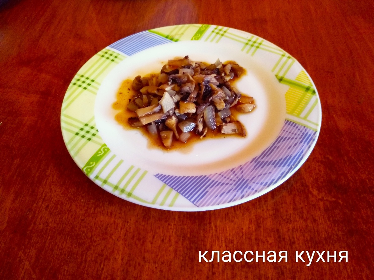 Шампиньоны с паприкой.