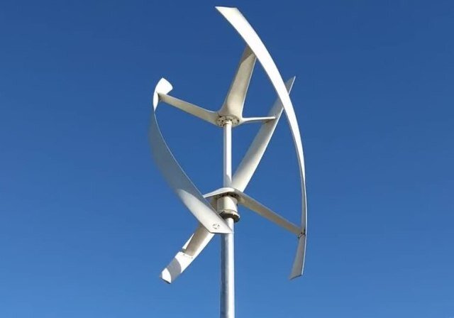 Вертикальный ветрогенератор ВЭГ800