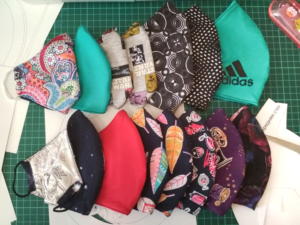 Маски, которые шьёт Наталия