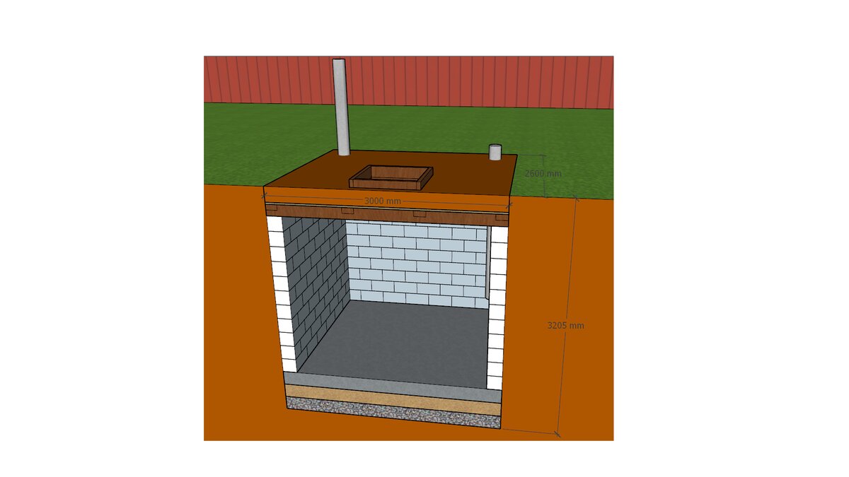 проект погреба
