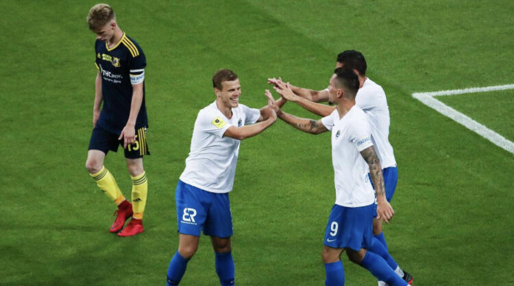 Празднование гола