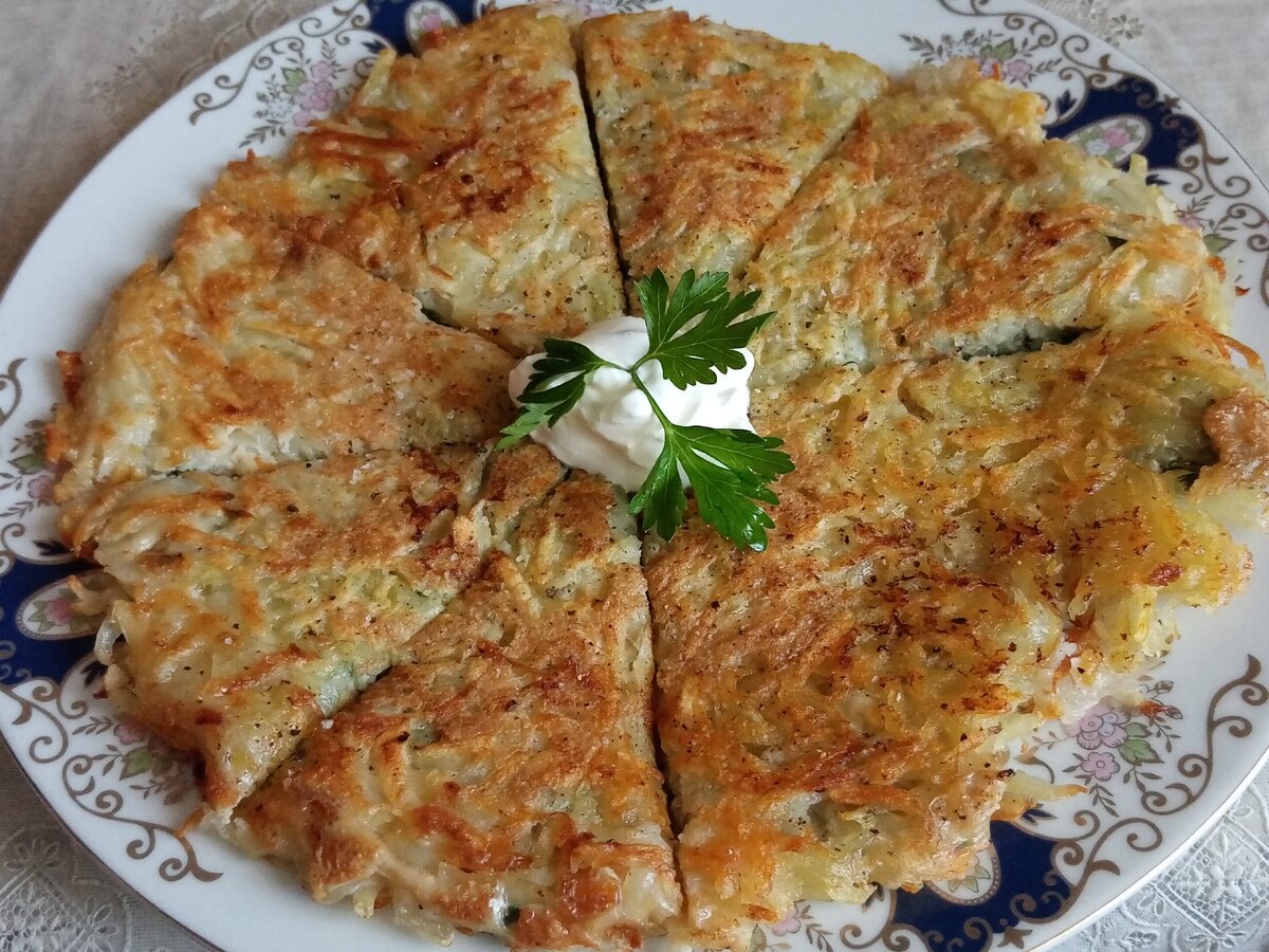 Картофельная лепёшка.