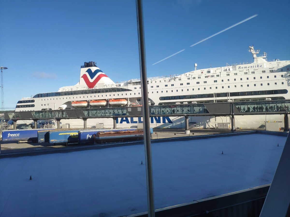 Tallink Romantika, фото в Риге 