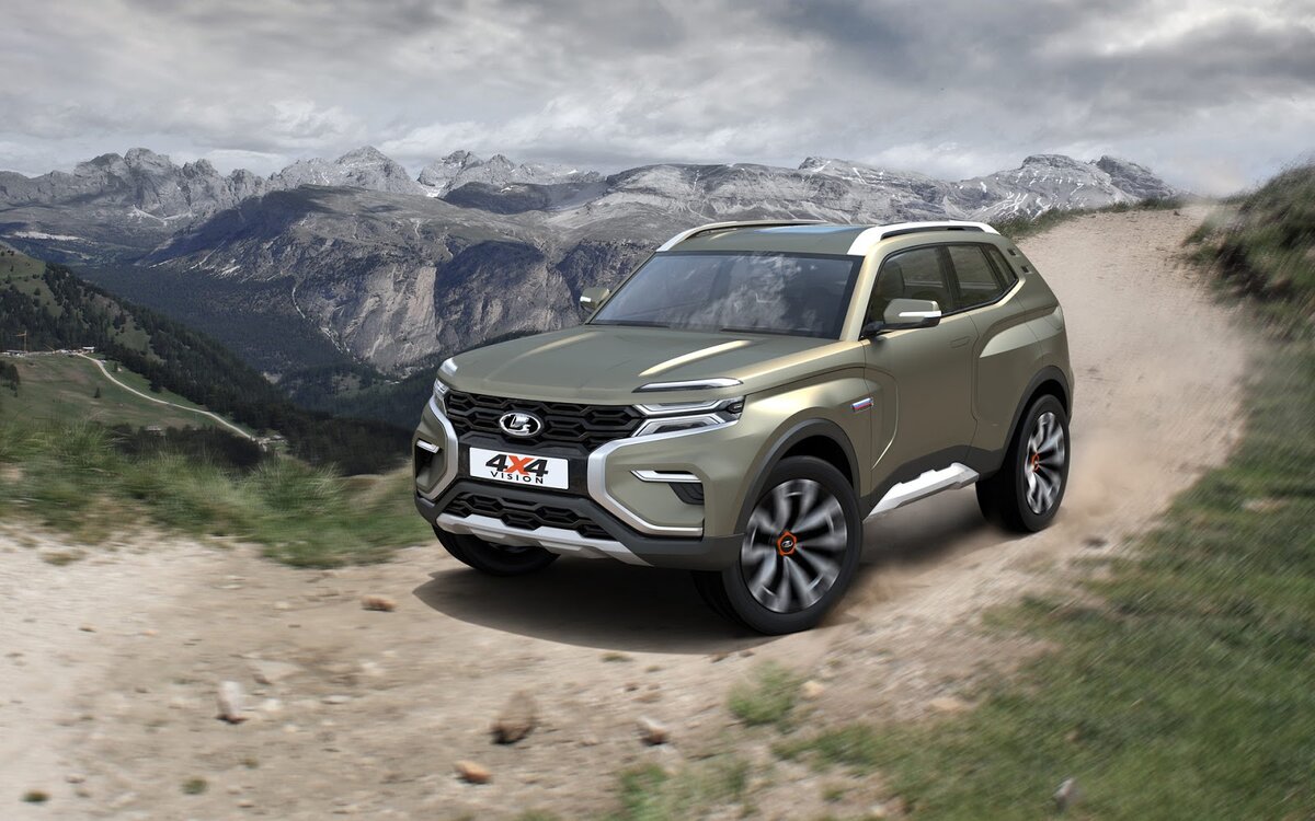 Вот так пока выглядит Lada Vision на эскизах (иллюстрация АвтоВАЗа)