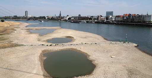 Засуха на севере Европы