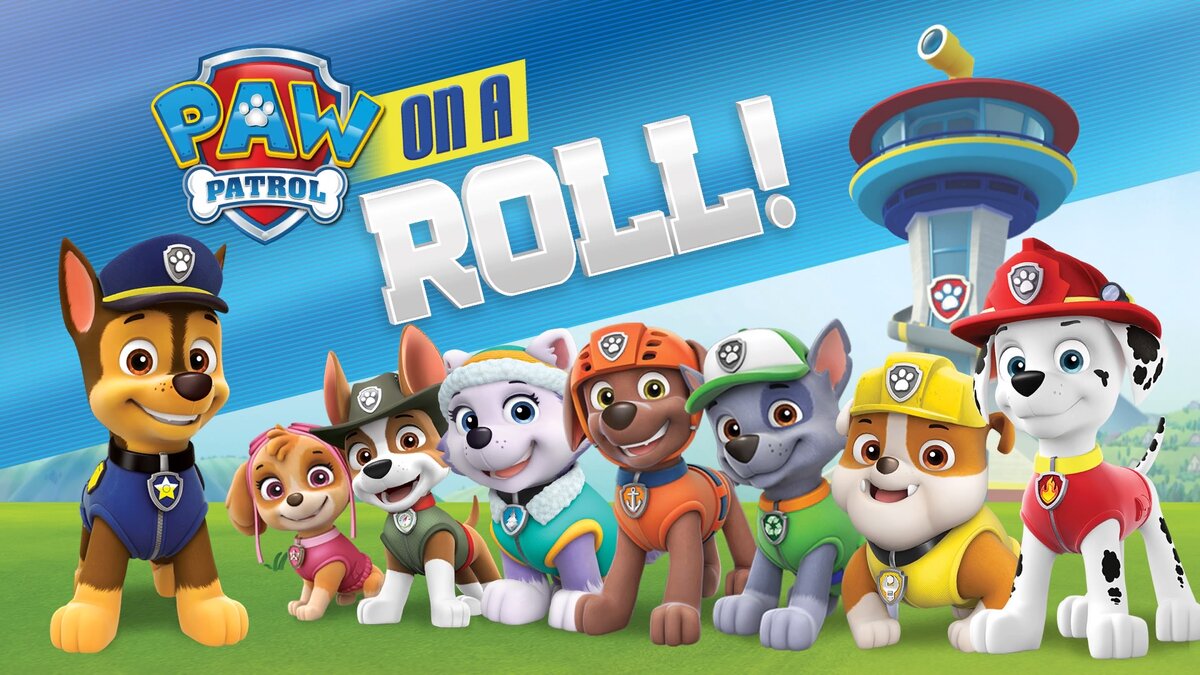 Paw Patrol: on a roll !