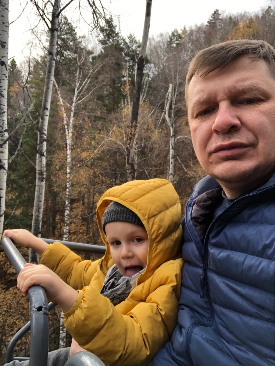 На этом фото я уже видимо болею, но абсолютно об этом не подозреваю...