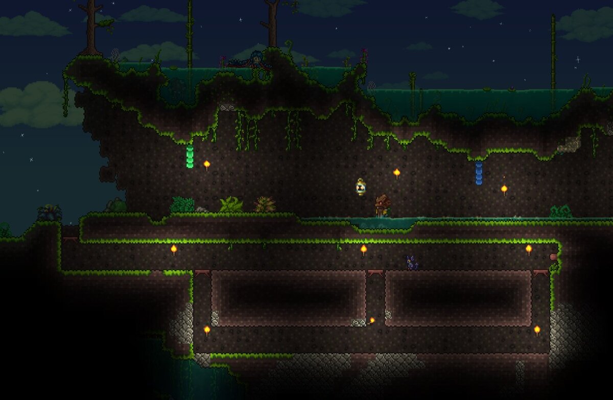 Арена для босса слизней