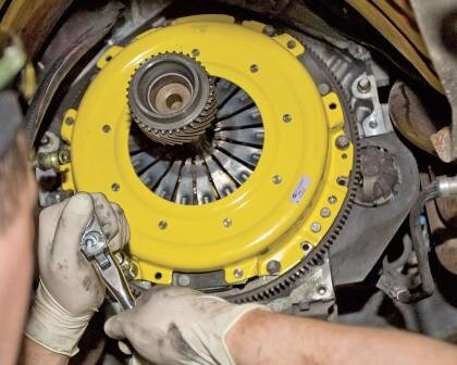 Замена сцепления