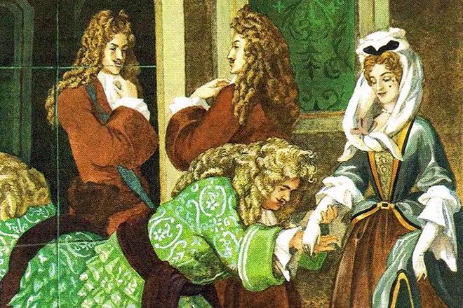 Иллюстрация к "Смешным жеманницам" Мольера