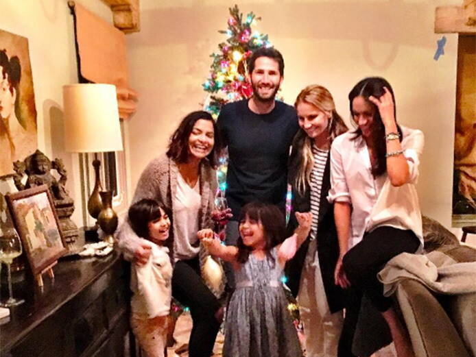 Меган Маркл в гостях у друзей в Лос-Анджелесе в декабре 2016 года. Фото: hellomagazine.com