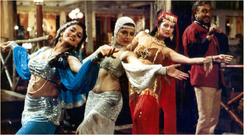 Мадхури Дикшит, Сонам, Сангита Биджлани и Амриш Пури - https://clck.ru/Sje4K