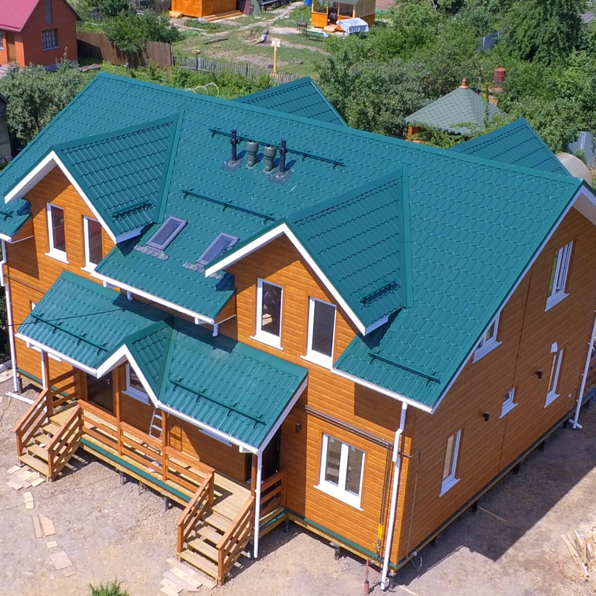 Уникальный индивидуальный проект - Дуплекс.  Московская обл., Ступинский р-н. 