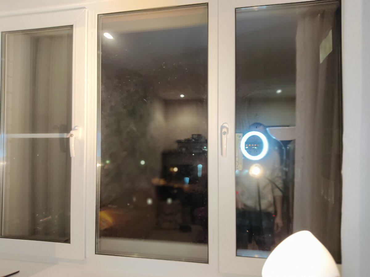 Вот так выглядело окно