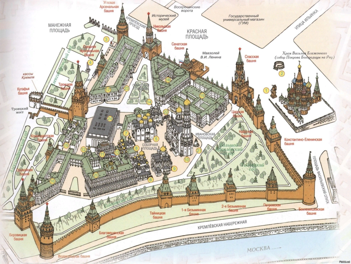 Какие достопримечательности находятся на территории. План Кремля в Москве. Карта Московского Кремля. Кремль Москва схема. План Кремля в Москве исторический музей.