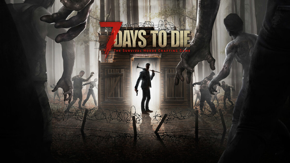 Игры days die. 7 Days to die арт. 7 Days to die обложка. 7 Days to die превью. 7 Days to die обои.