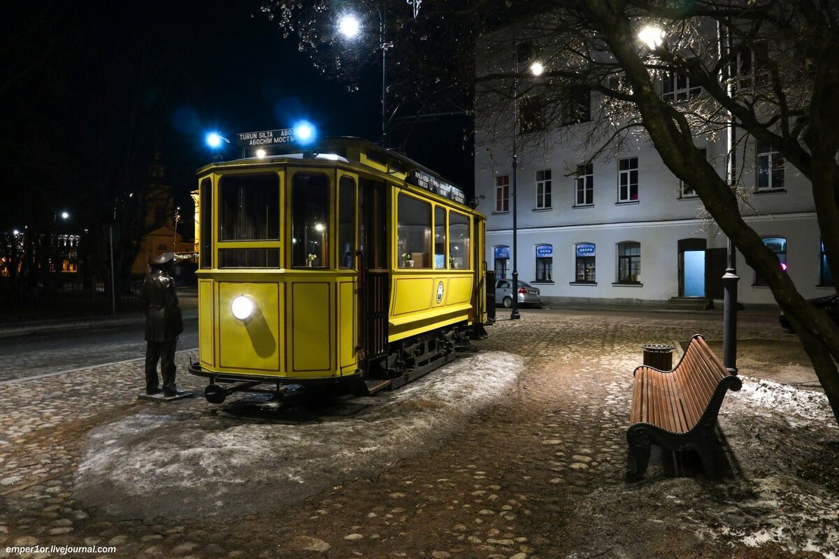 Трамвай-кофейня, Выборг