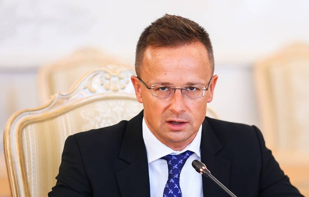   Министр иностранных дел Венгрии Петер Сийярто  Пресс-служба МИД РФ/ТАСС